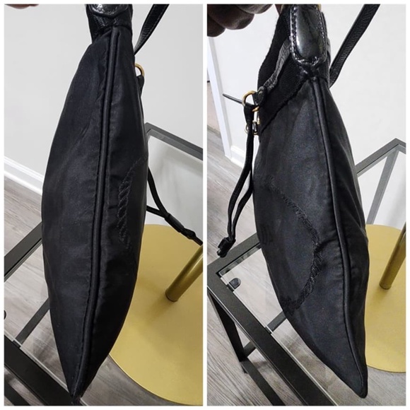 Authentic Prada Tessuto Nylon Crossbody Bag Black - Picture 9 of 13